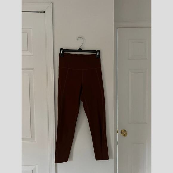 NWOT Girlfriend Collective Brown Earth Compressive High-Rise Leggings - Picture 1 of 4